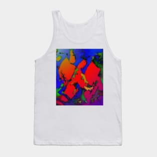 Alligator red glow Tank Top